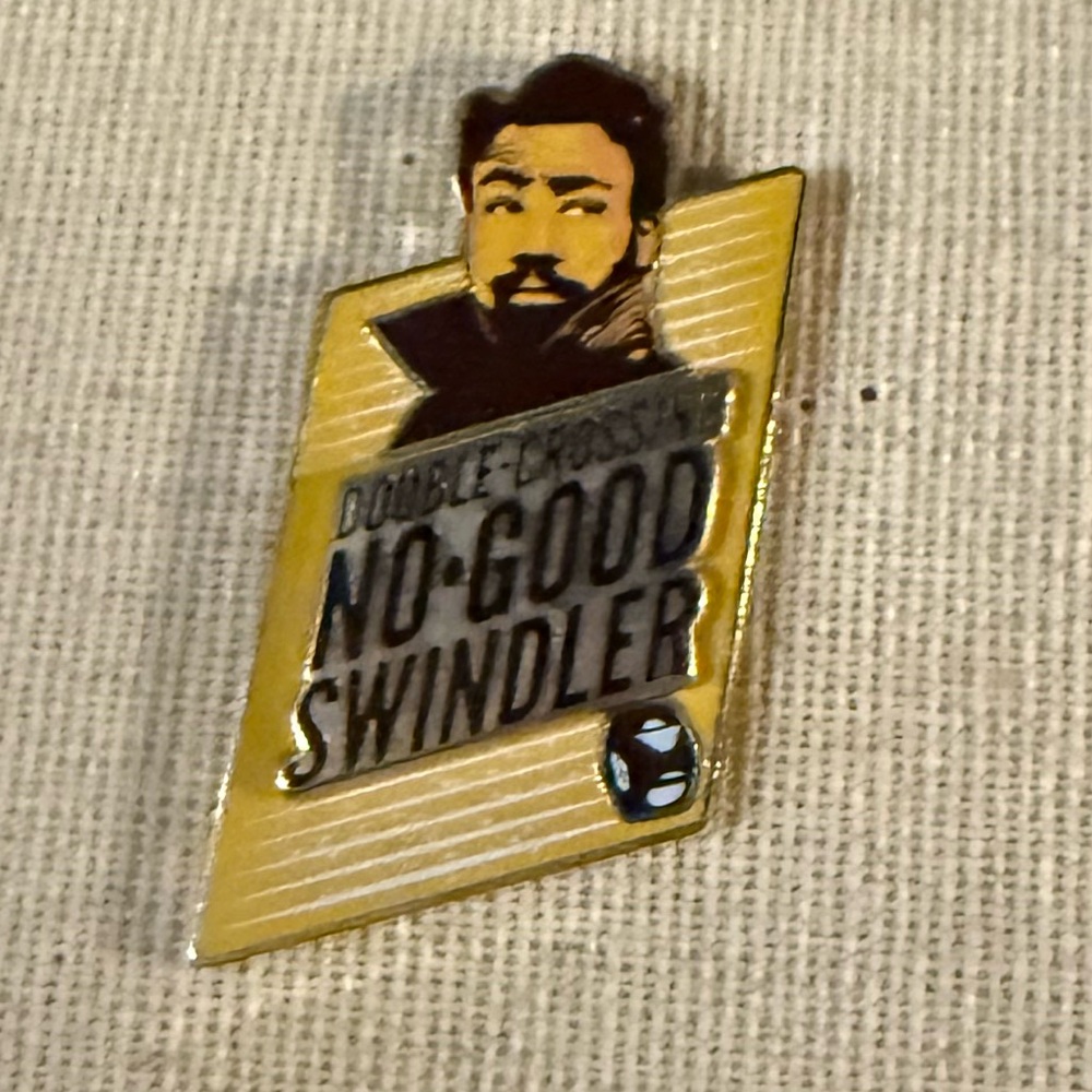 Star Wars Yellow and Black Brooch